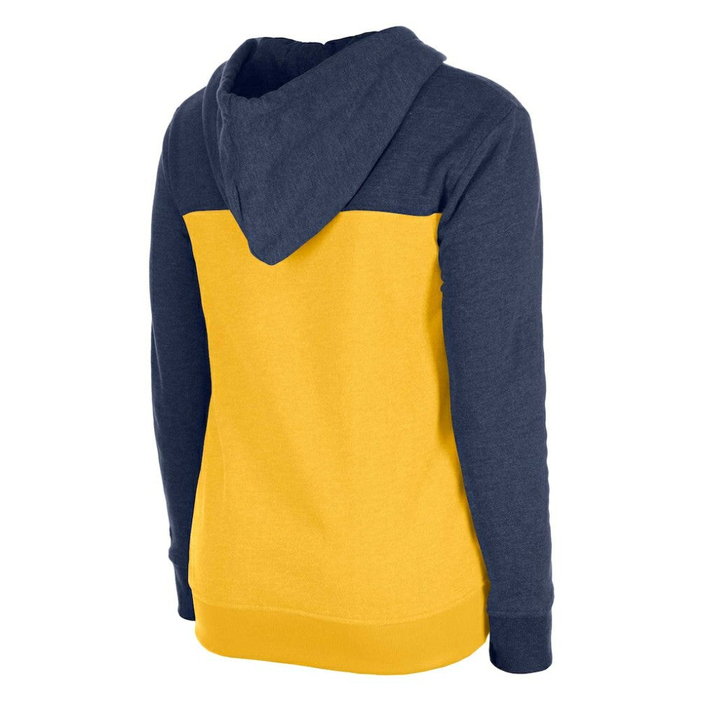 Milwaukee Brewers New Era Women's Color Block Full-Zip Hoodie Jacket - MLB Jackets