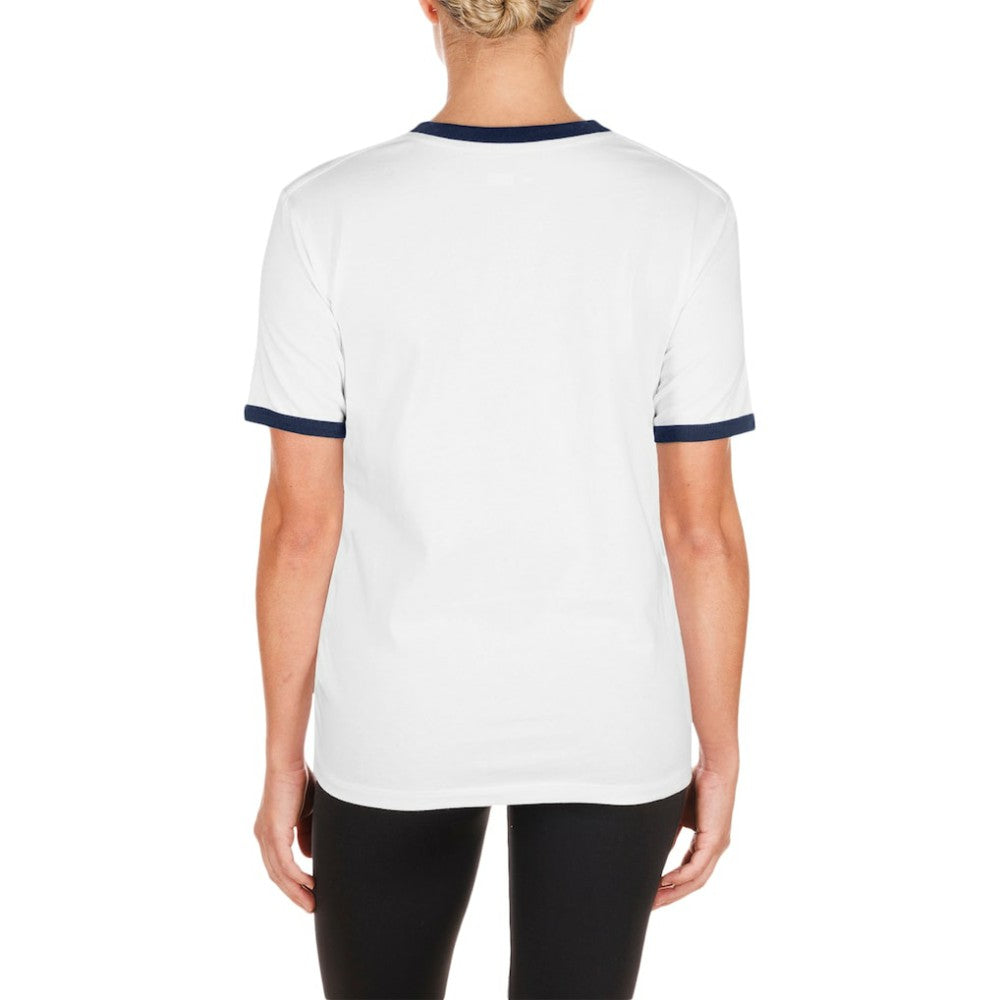 Atlanta Braves New Era Women's Oversized Ringer T-Shirt - MLB T-shirts