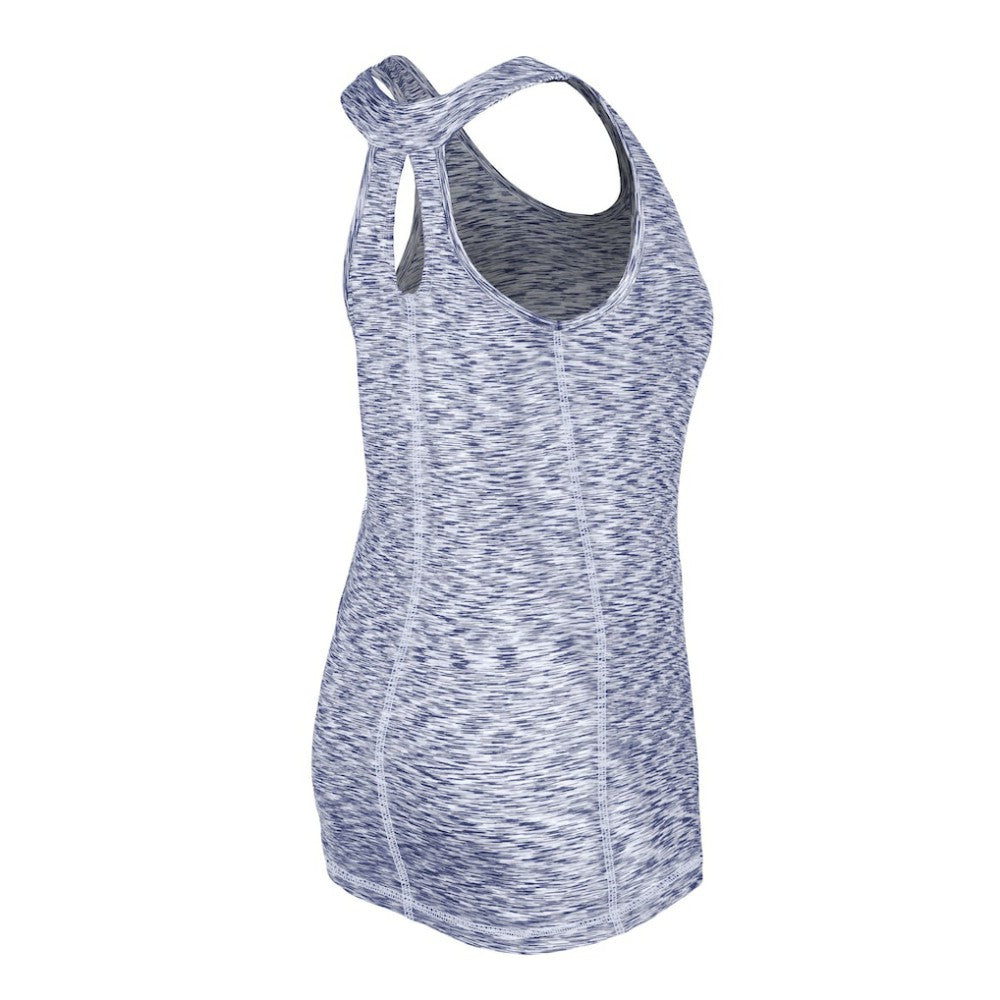 Los Angeles Dodgers New Era Women's Space Dye Keyhole Back Tank Top - MLB Tanks