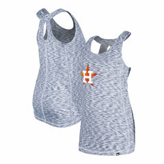 Houston Astros New Era Women's Space Dye Keyhole Back Tank Top - MLB Tanks