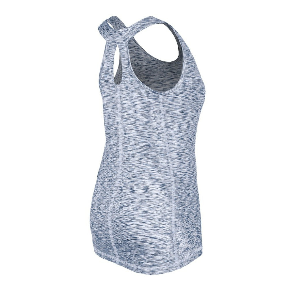 Houston Astros New Era Women's Space Dye Keyhole Back Tank Top - MLB Tanks