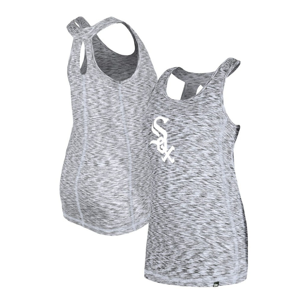 Chicago White Sox New Era Women's Space Dye Keyhole Back Tank Top - MLB Tanks