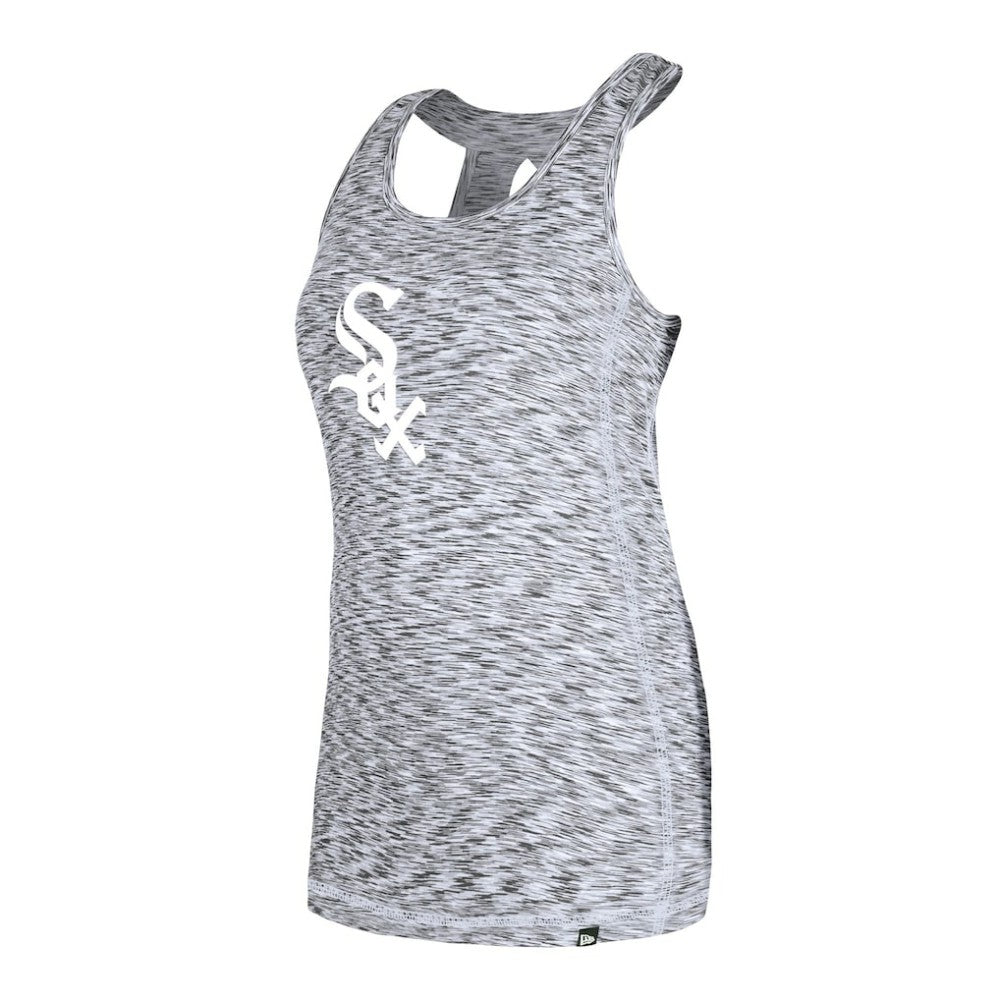 Chicago White Sox New Era Women's Space Dye Keyhole Back Tank Top - MLB Tanks