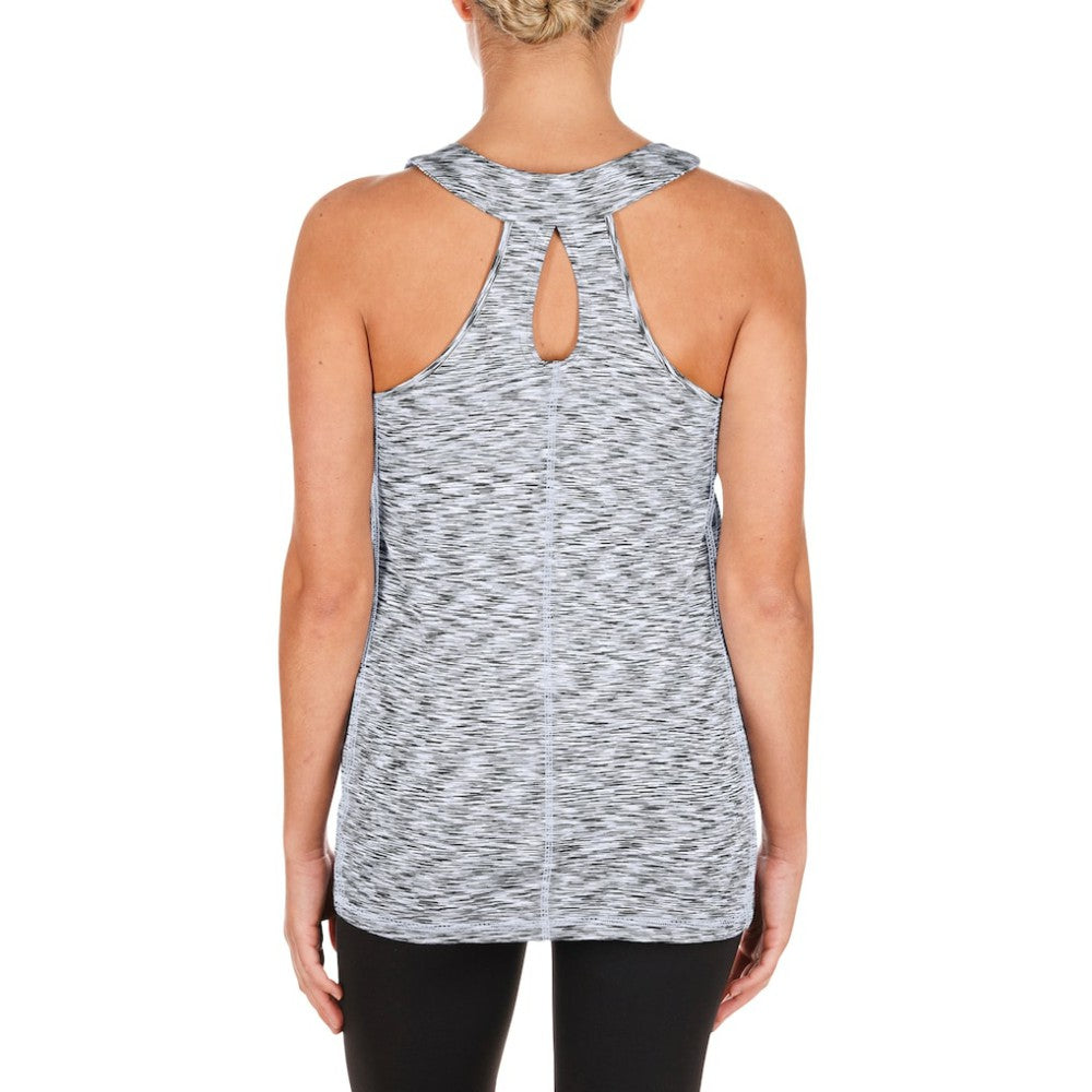 Chicago White Sox New Era Women's Space Dye Keyhole Back Tank Top - MLB Tanks