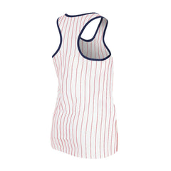 St. Louis Cardinals New Era Women's Sequin Pinstripe Racerback Tank Top - MLB Tanks