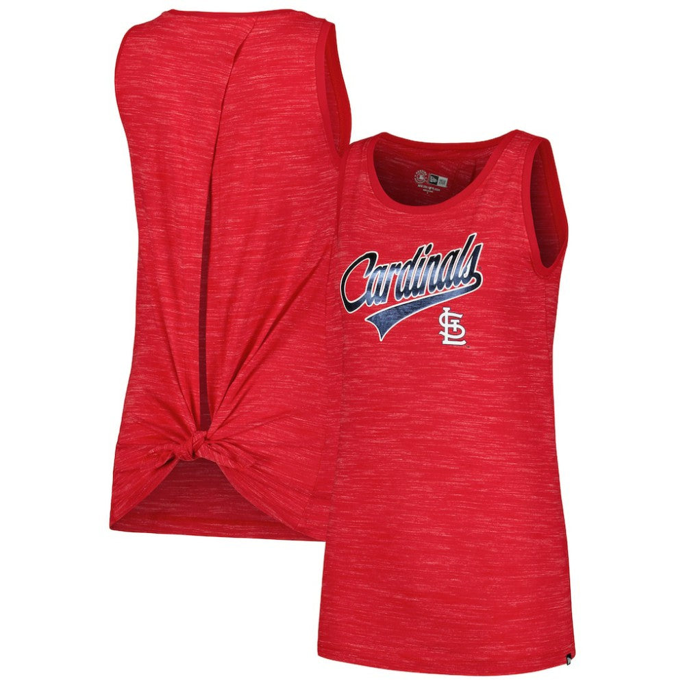 St. Louis Cardinals New Era Women's Space-Dye Active Tank Top - MLB Tanks