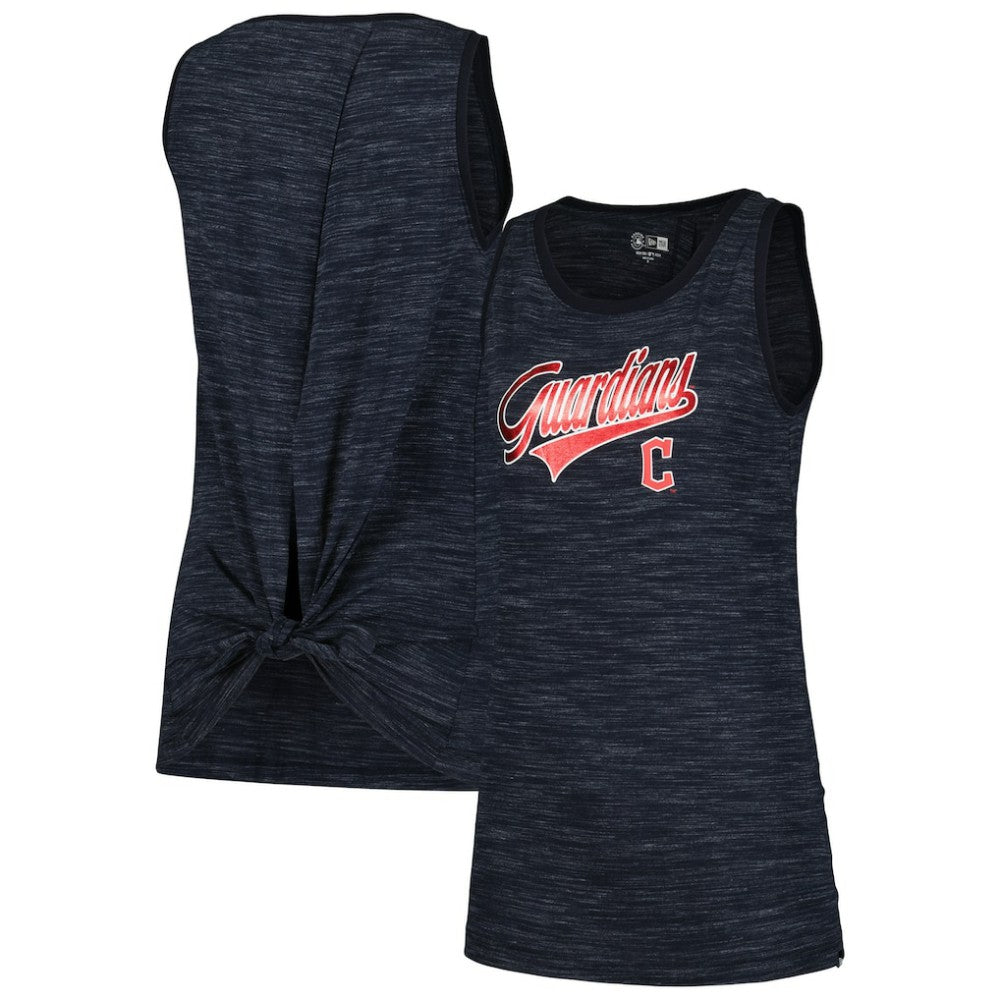Cleveland Guardians New Era Women's Space-Dye Active Tank Top - MLB Tanks