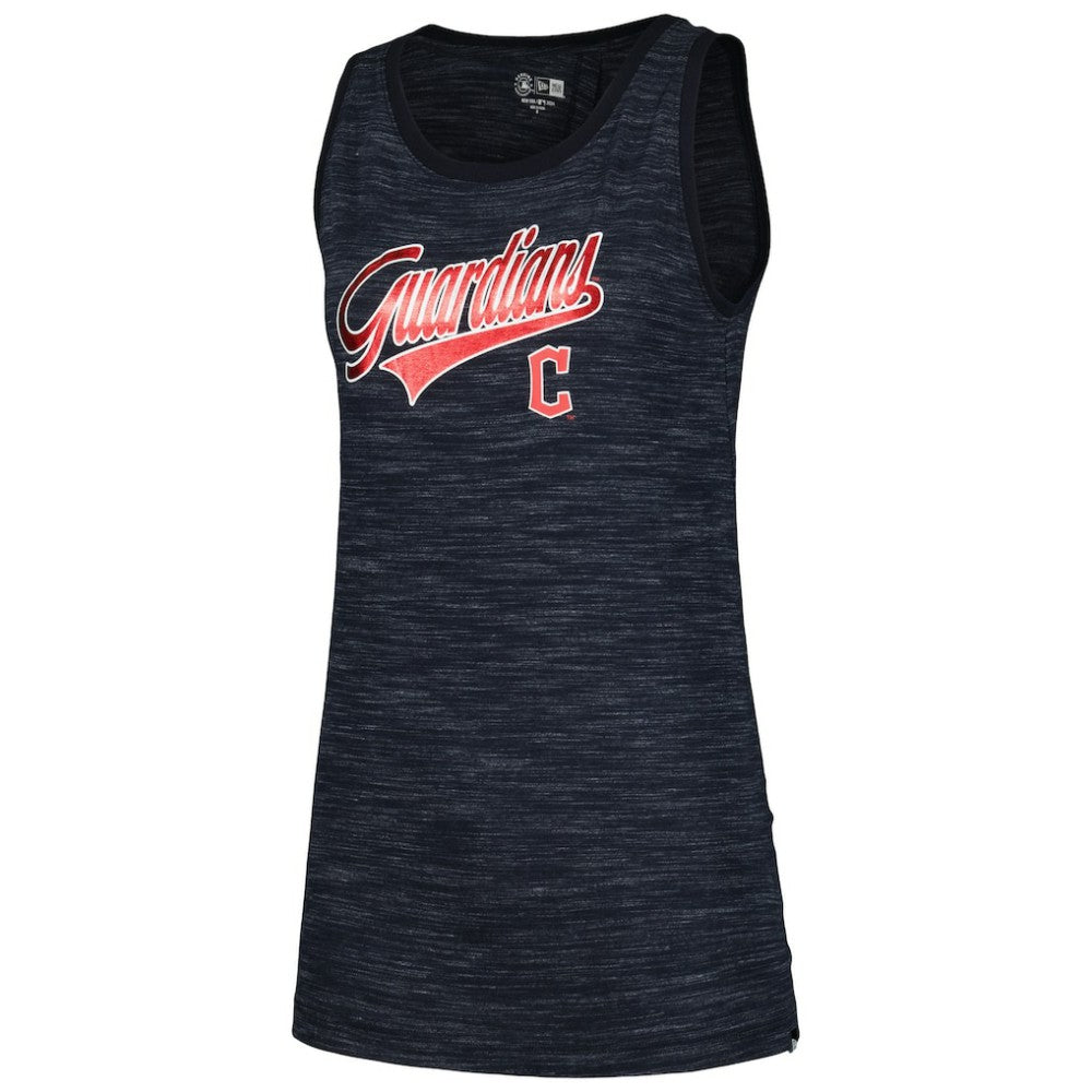 Cleveland Guardians New Era Women's Space-Dye Active Tank Top - MLB Tanks