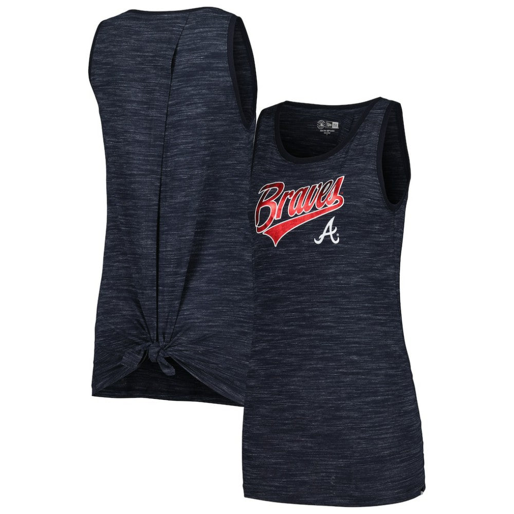 Atlanta Braves New Era Women's Space-Dye Active Tank Top - MLB Tanks