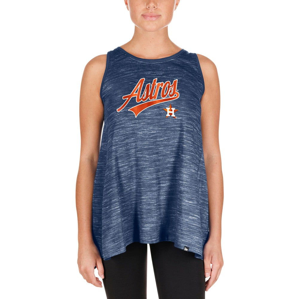 Houston Astros New Era Women's Space-Dye Active Tank Top - MLB Tanks