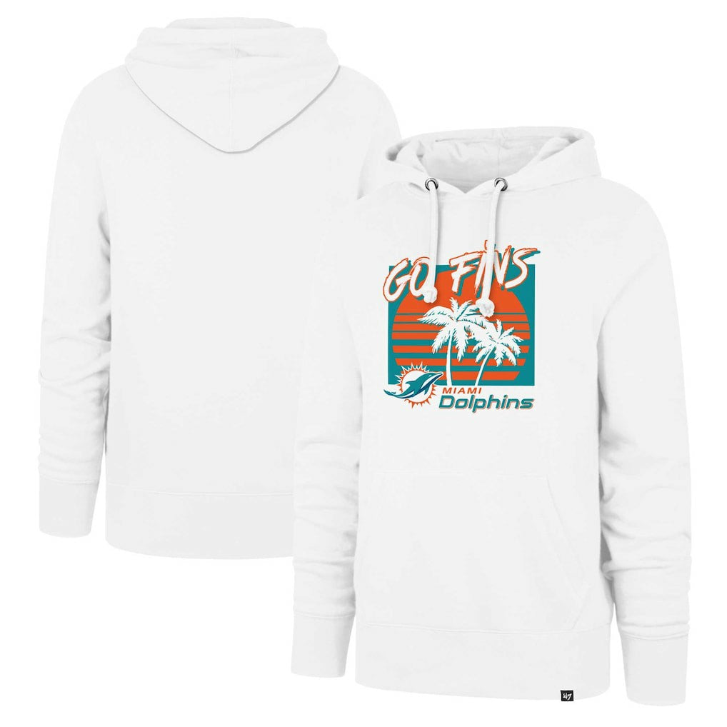 Miami Dolphins '47 Go Fins Regional Headline Pullover Hoodie | NFL Near me