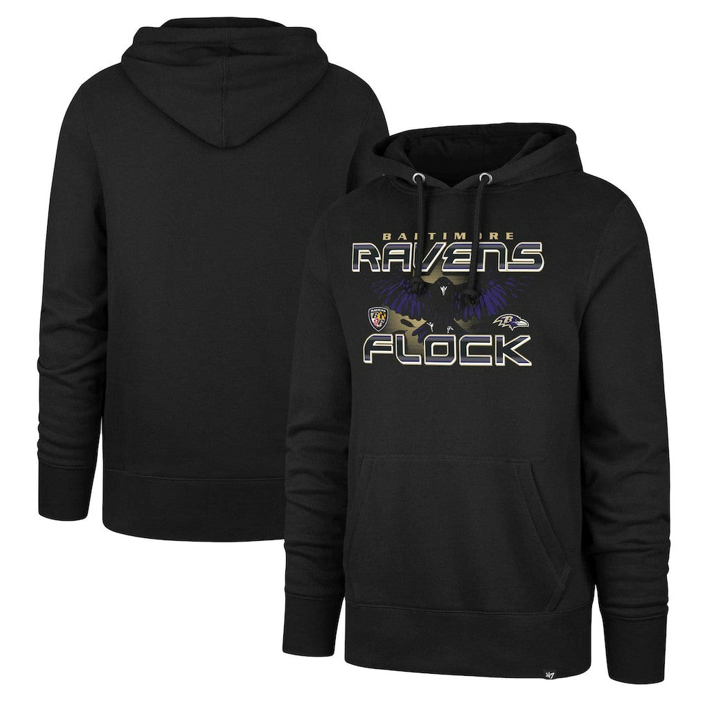 Baltimore Ravens '47 Ravens Flock Regional Headline Pullover Hoodie | NFL On sale