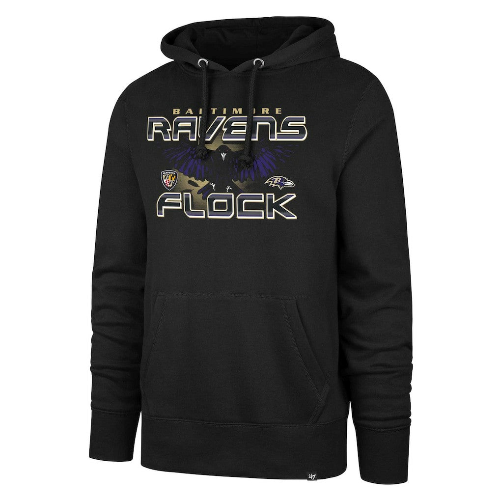 Baltimore Ravens '47 Ravens Flock Regional Headline Pullover Hoodie | NFL On sale
