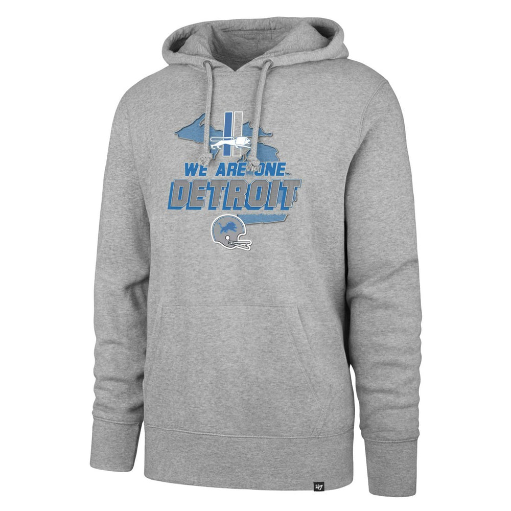 Detroit Lions '47 We Are One Regional Headline Pullover Hoodie | NFL Discount