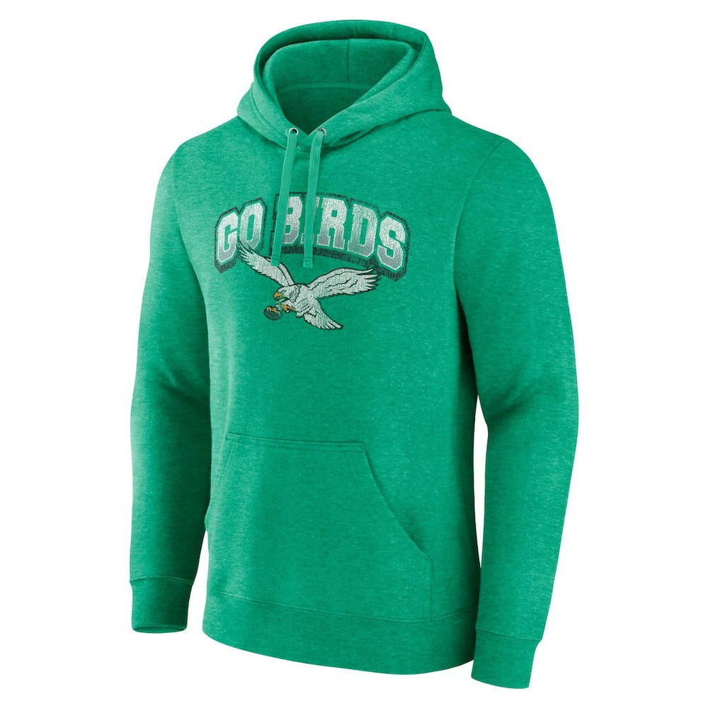 Philadelphia Eagles Gridiron Classics Go Birds Vintage Arch Pullover Hoodie | NFL Sale