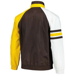 San Diego Padres Starter Elite Raglan Half-Zip Jacket - MLB Jackets