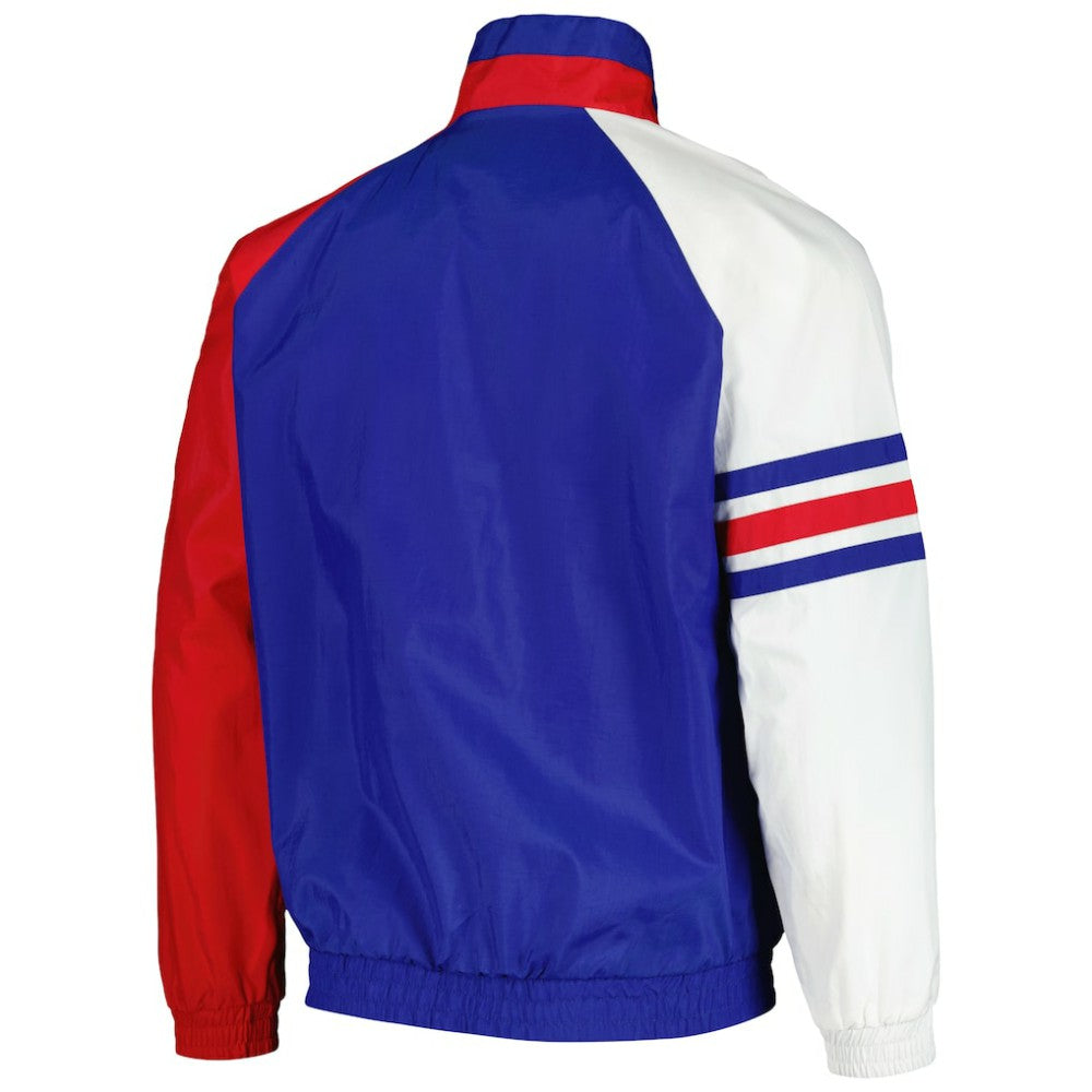 Chicago Cubs Starter Elite Raglan Half-Zip Jacket - MLB Jackets