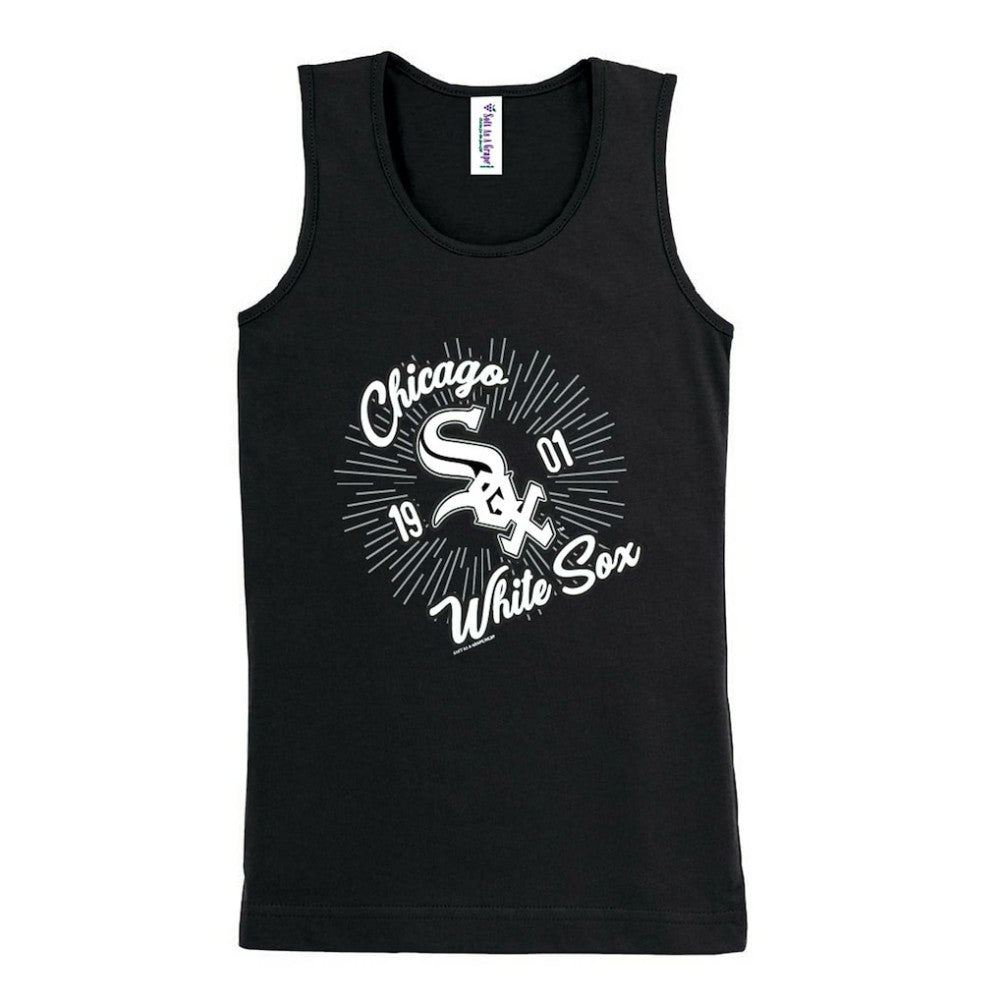 Chicago White Sox Soft as a Grape Girls Youth Tank Top - MLB Tanks