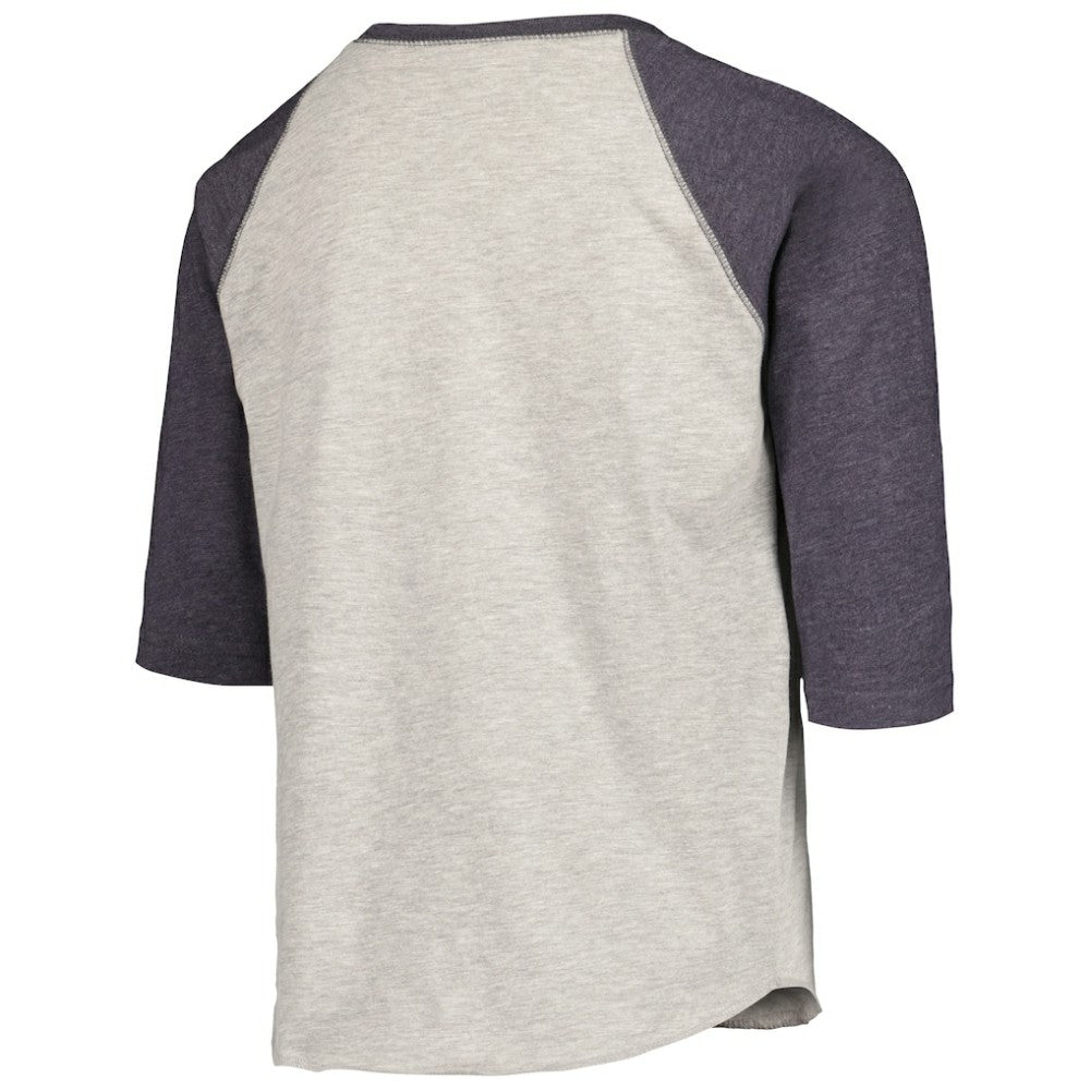 Atlanta Braves Soft as a Grape Youth Raglan 3/4 Sleeve T-Shirt - MLB T-shirts