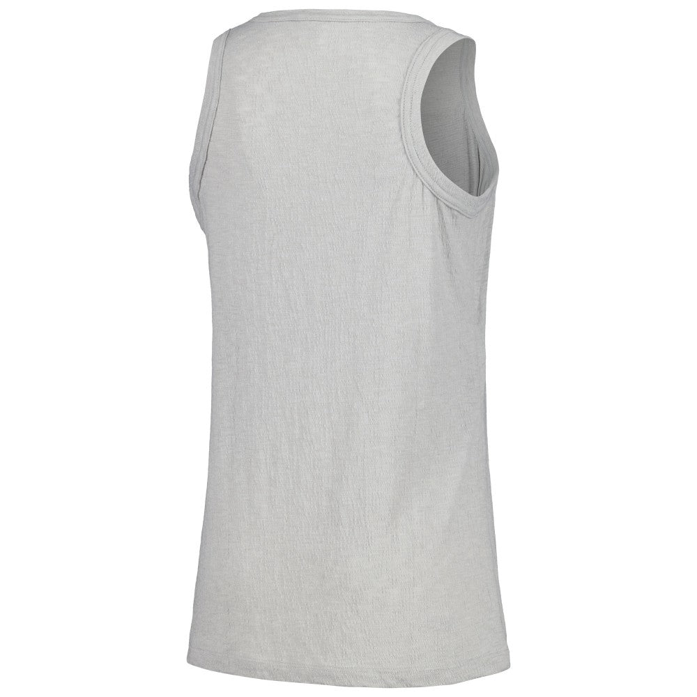 Miami Marlins Soft as a Grape Women's Gauze High Neck Tank Top - MLB Tanks