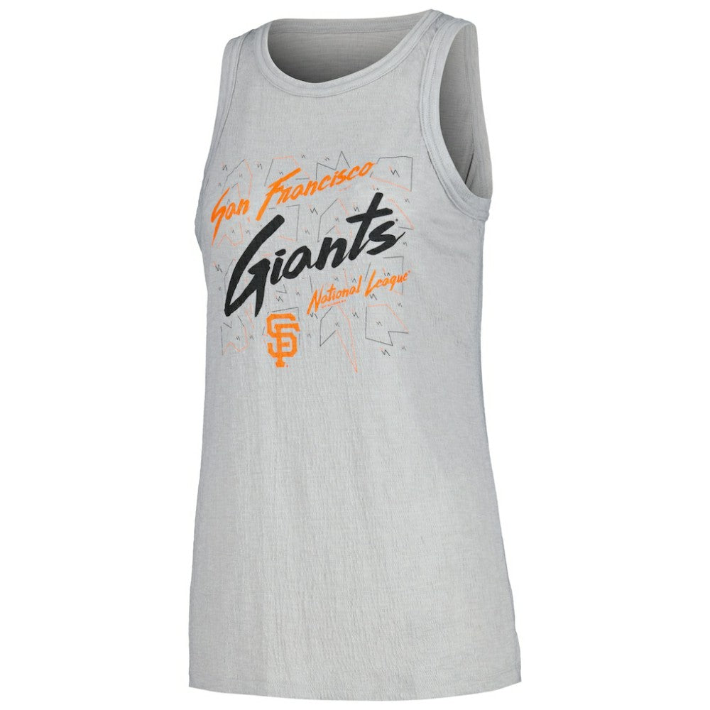 San Francisco Giants Soft as a Grape Women's Gauze High Neck Tank Top - MLB Tanks