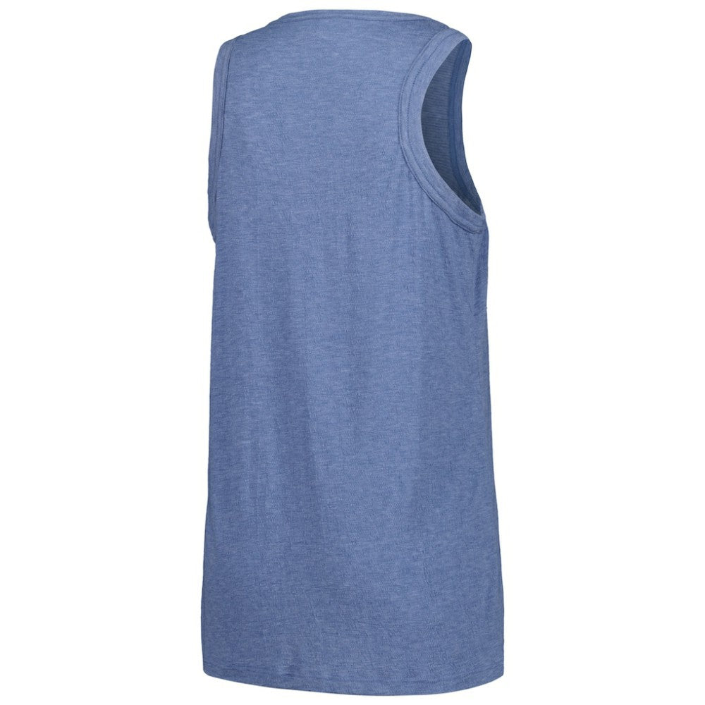 Atlanta Braves Soft as a Grape Women's Gauze High Neck Tank Top - MLB Tanks