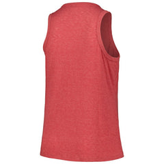 St. Louis Cardinals Soft as a Grape Women's Plus Size Curvy High Neck Tri-Blend Tank Top - MLB Tanks