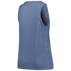 Boston Red Sox Soft as a Grape Women's Plus Size Curvy High Neck Tri-Blend Tank Top - MLB Tanks