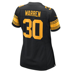 Pittsburgh Steelers Jaylen Warren  Women's Alternate Game Jersey | NFL Near me