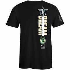 Milwaukee Bucks FISLL x Black History Collection Unisex T-Shirt - Green discount | NBA