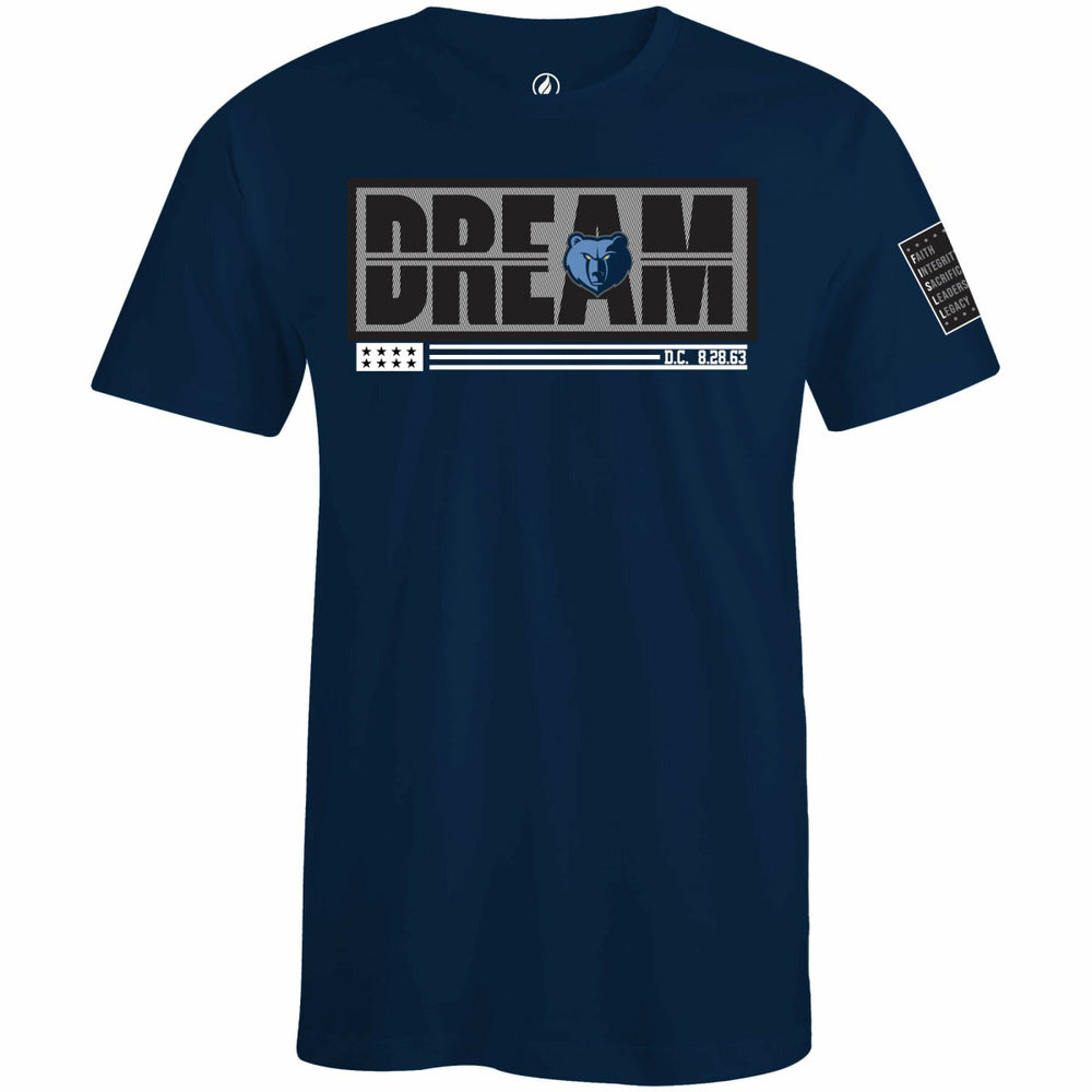 Memphis Grizzlies FISLL x Black History Collection Unisex T-Shirt - Navy online | NBA