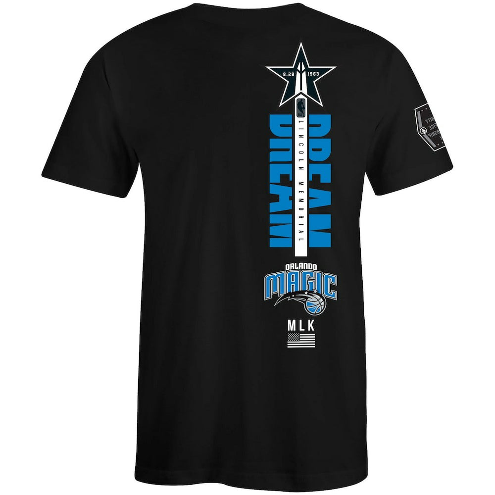 Orlando Magic FISLL x Black History Collection Unisex T-Shirt - Black shop | NBA