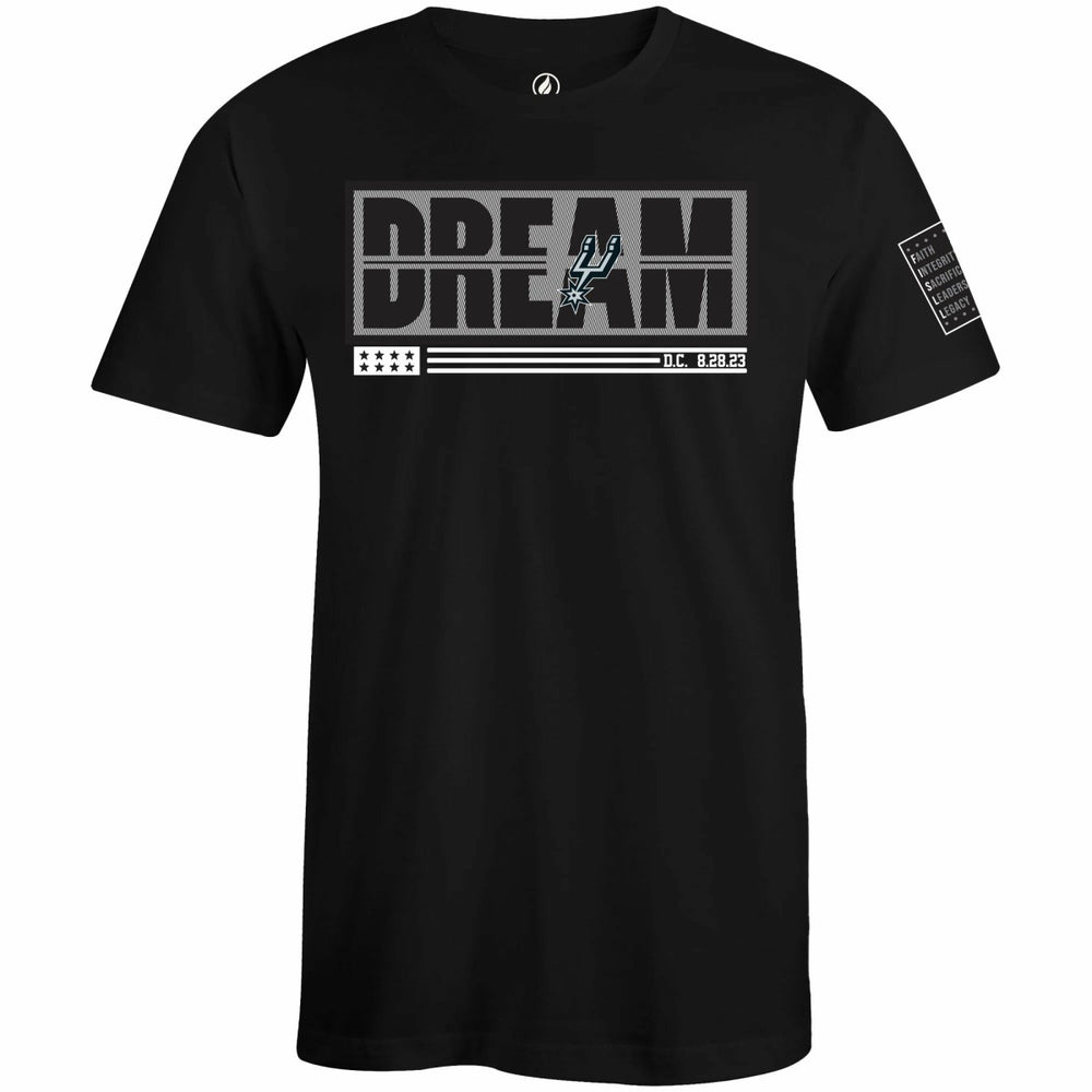 San Antonio Spurs FISLL x Black History Collection Unisex T-Shirt - Black discount | NBA