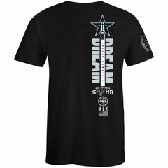 San Antonio Spurs FISLL x Black History Collection Unisex T-Shirt - Black discount | NBA