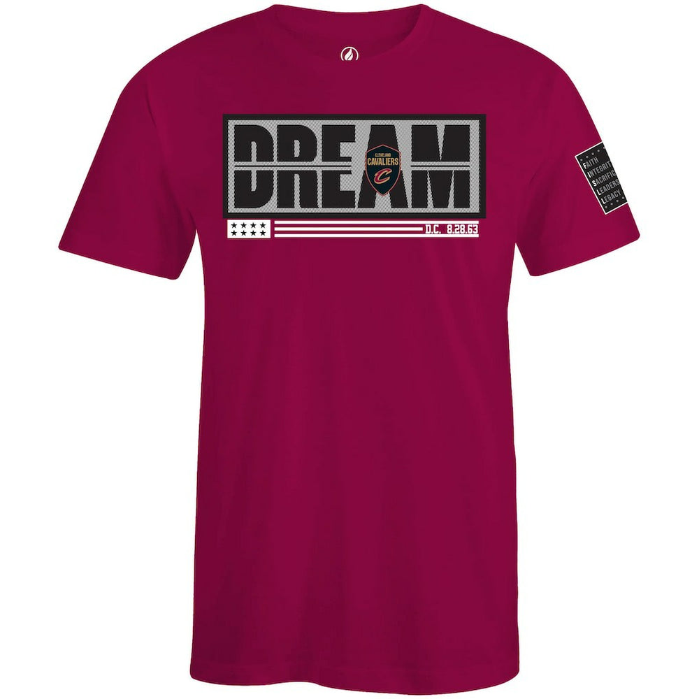 Cleveland Cavaliers FISLL x Black History Collection Unisex T-Shirt - Wine discount | NBA