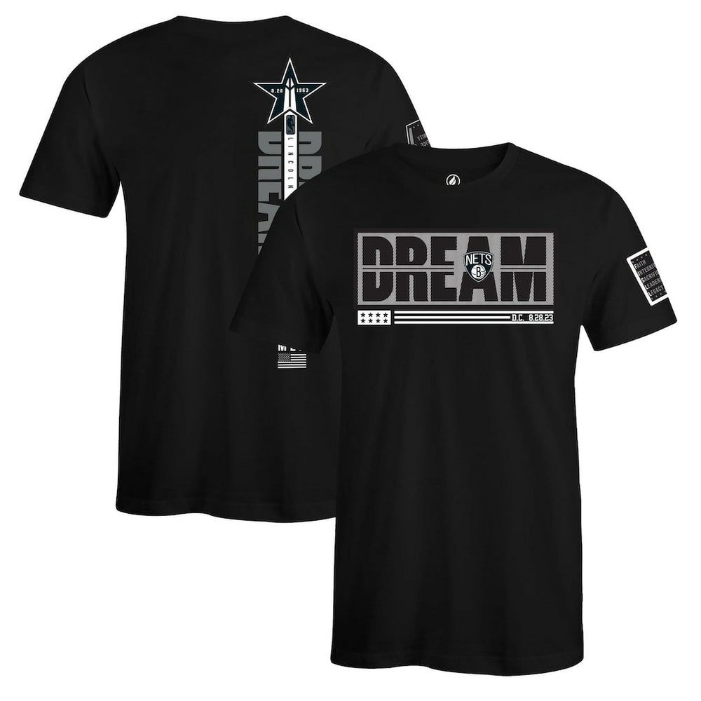 Brooklyn Nets FISLL x Black History Collection Unisex T-Shirt - Black outlet | NBA
