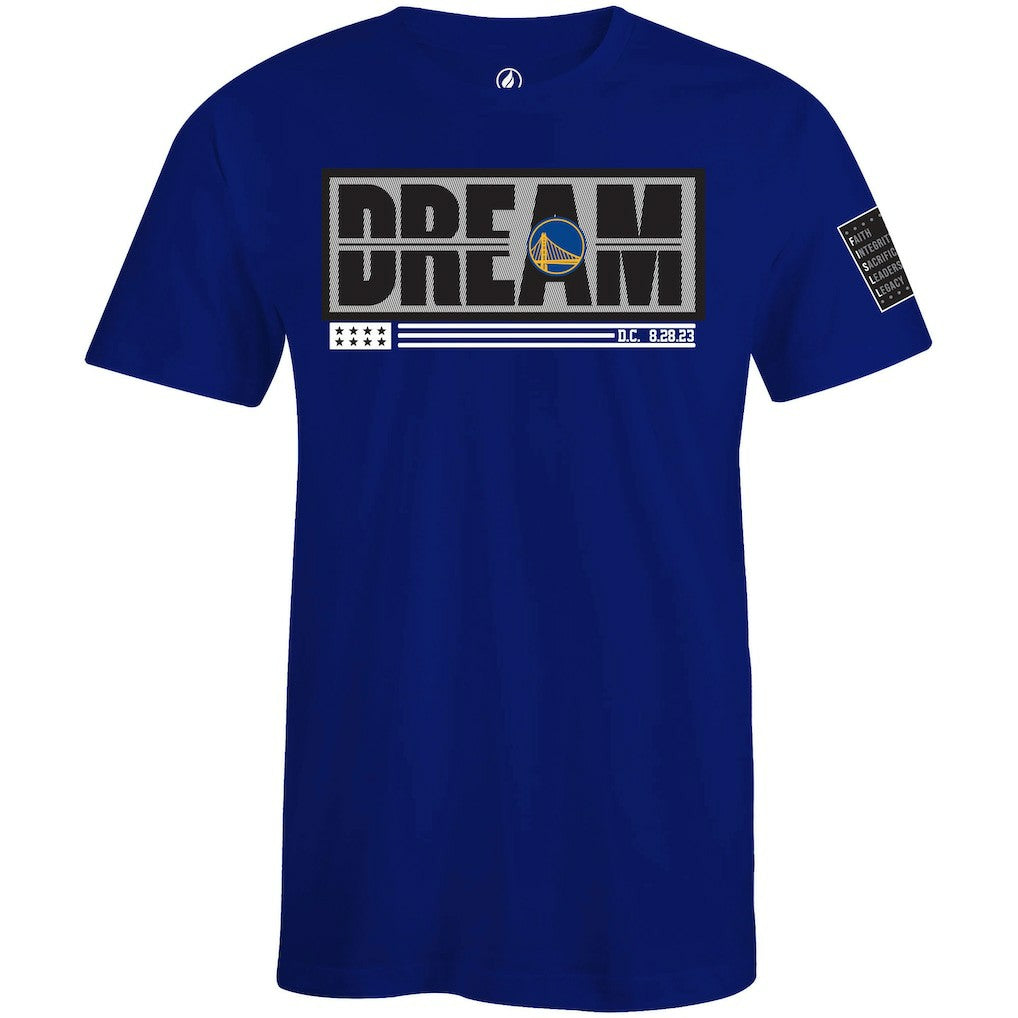 Golden State Warriors FISLL x Black History Collection Unisex T-Shirt - Royal shop | NBA