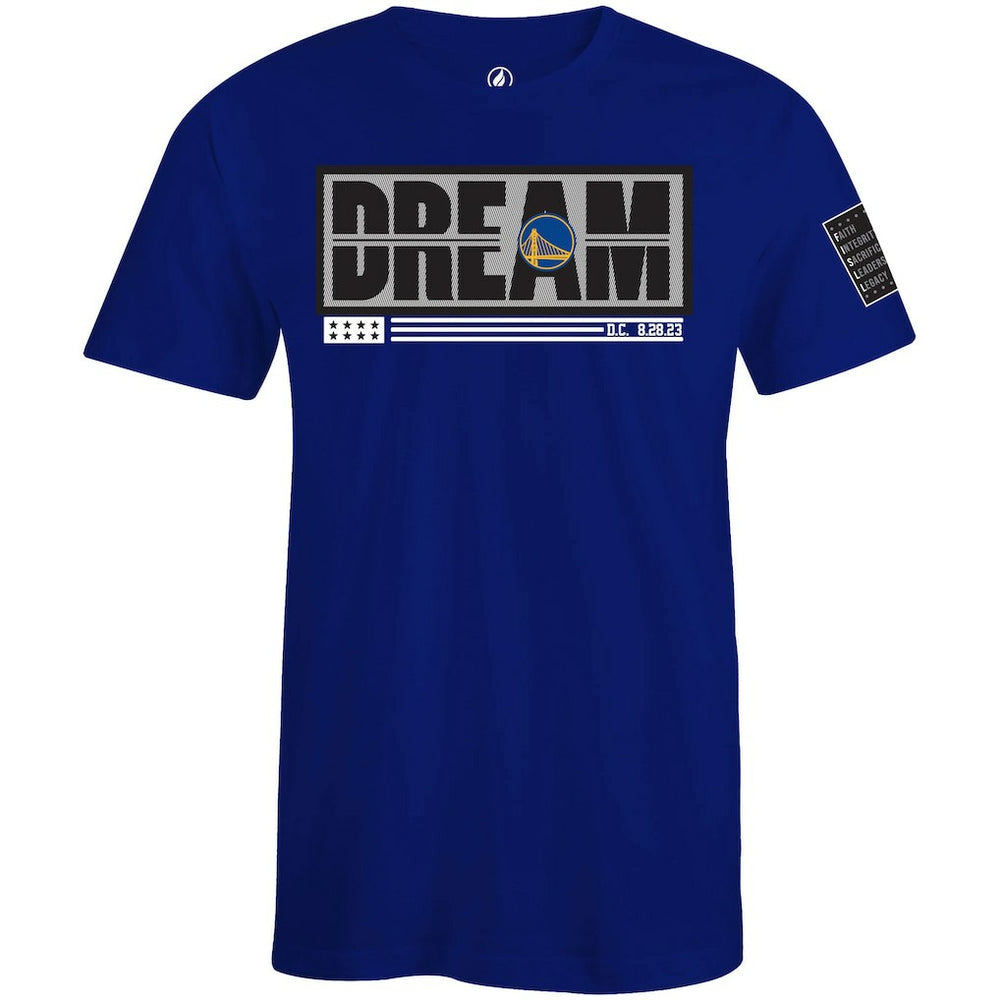 Golden State Warriors FISLL x Black History Collection Unisex T-Shirt - Royal shop | NBA