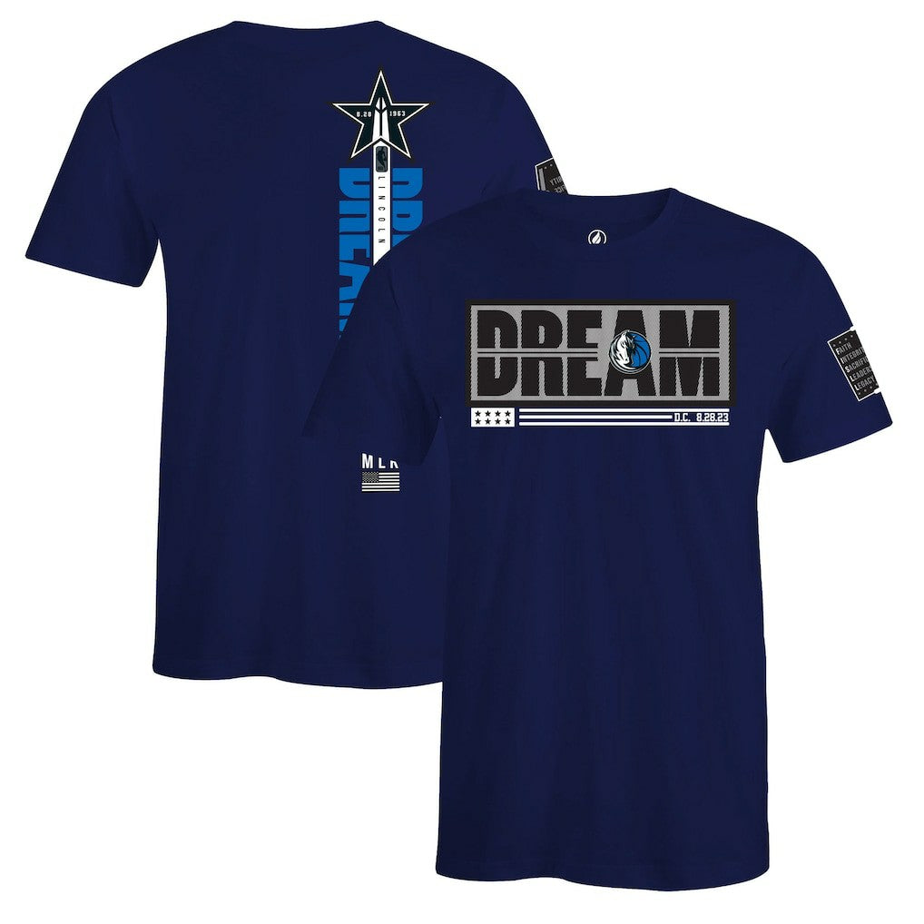 Dallas Mavericks FISLL x Black History Collection Unisex T-Shirt - Royal on sale | NBA