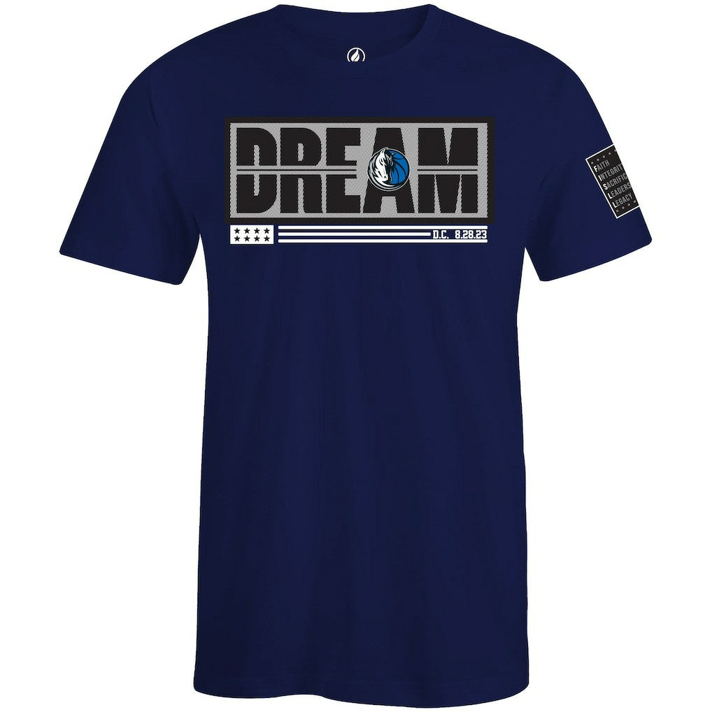 Dallas Mavericks FISLL x Black History Collection Unisex T-Shirt - Royal on sale | NBA