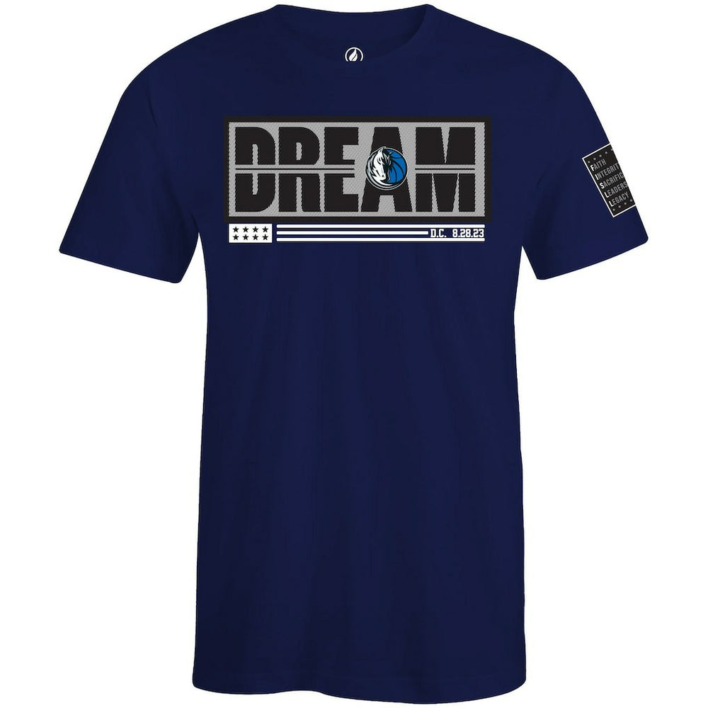 Dallas Mavericks FISLL x Black History Collection Unisex T-Shirt - Royal on sale | NBA