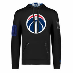 Washington Wizards FISLL x Black History Collection Unisex Pullover Hoodie - Black for sale | NBA