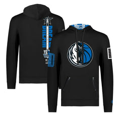 Dallas Mavericks FISLL x Black History Collection Unisex Pullover Hoodie - Black cheap | NBA