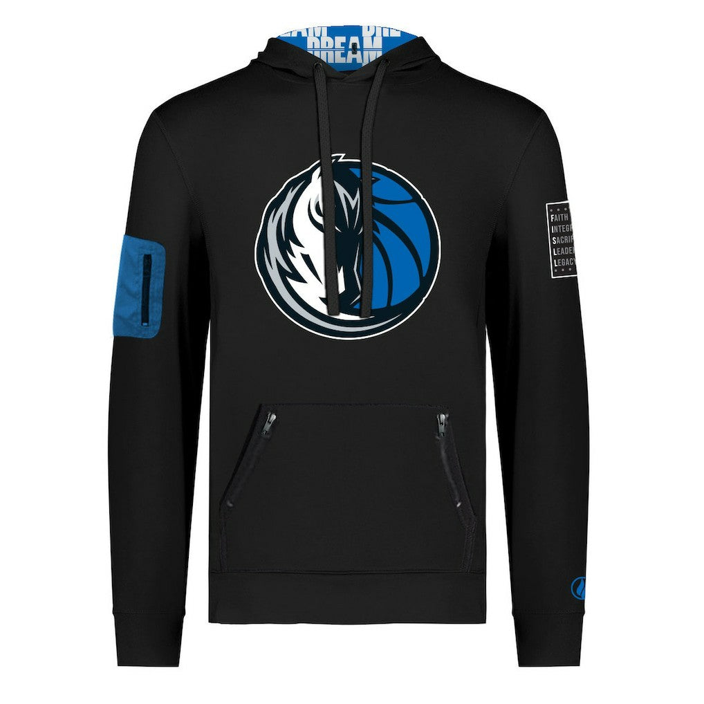 Dallas Mavericks FISLL x Black History Collection Unisex Pullover Hoodie - Black cheap | NBA