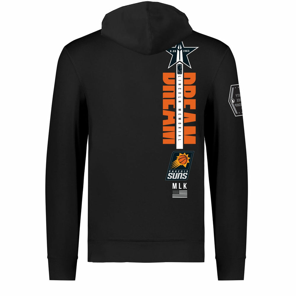 Phoenix Suns FISLL x Black History Collection Unisex Pullover Hoodie - Black cheap | NBA