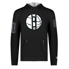 Brooklyn Nets FISLL x Black History Collection Unisex Pullover Hoodie - Black outlet | NBA