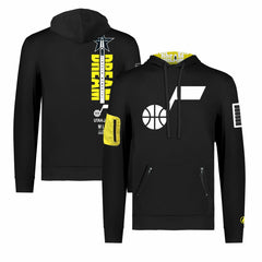 Utah Jazz FISLL x Black History Collection Unisex Pullover Hoodie - Black for sale | NBA