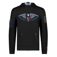 New Orleans Pelicans FISLL x Black History Collection Unisex Pullover Hoodie - Black for sale | NBA