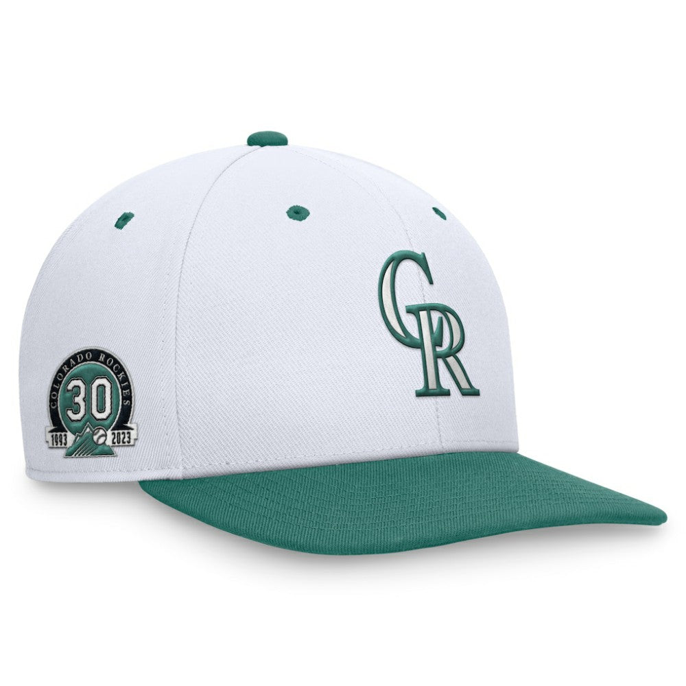 Colorado Rockies Nike Bicoastal Two-Tone Pro Performance Snapback Hat - MLB Hats
