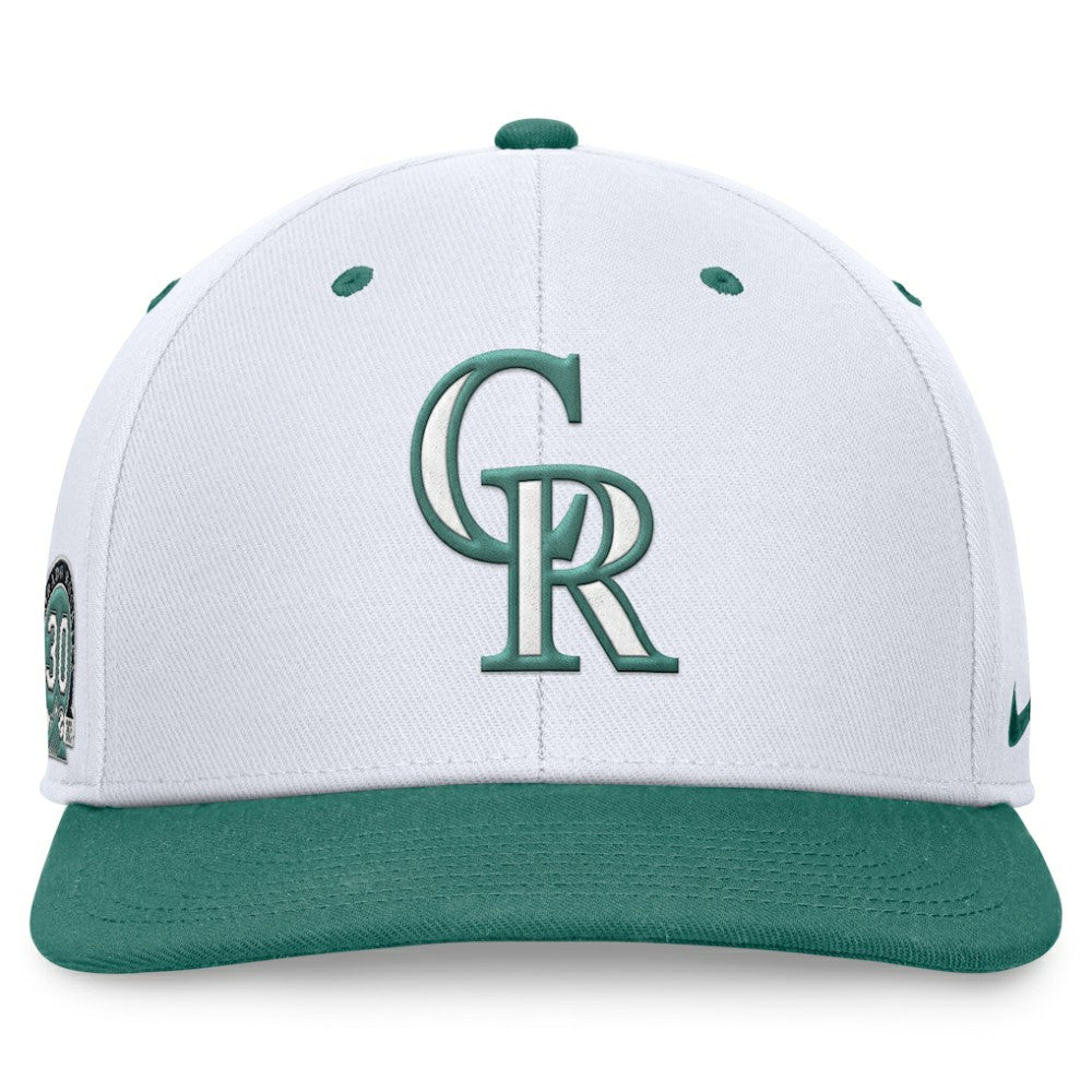 Colorado Rockies Nike Bicoastal Two-Tone Pro Performance Snapback Hat - MLB Hats